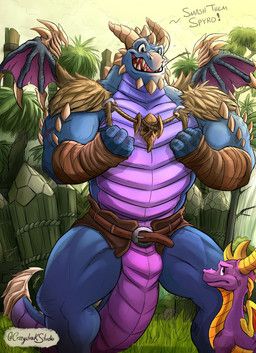 bubba_(spyro), rescued_dragons_(spyro), spyro, activision, mythology