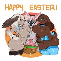 meh_(mehtrashygoon), prototype_(berrypunchz), tokki_(paste), easter, berrypunchz