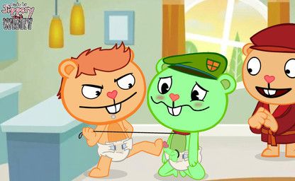 cub_(htf), flippy_(htf), pop_(htf), happy_tree_friends, mondo_media