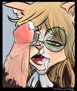 hitoshi_kanashima, miss_tonerico, hitoner, mr.foxman, after_fellatio