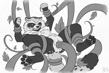collette_(sreyals), kinktober, muskydusky, anthro, anus