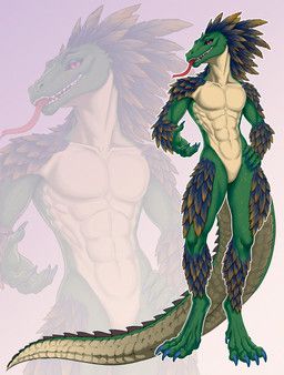 kol_(kolfoxy), moirah, abs, anthro, athletic