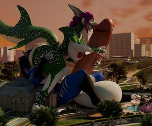 kotton, muro_(character), murolynxian, anthro, aquatic