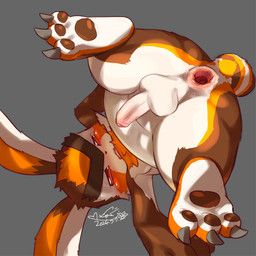 monster_rancher, tecmo, cotora, anthro, anus