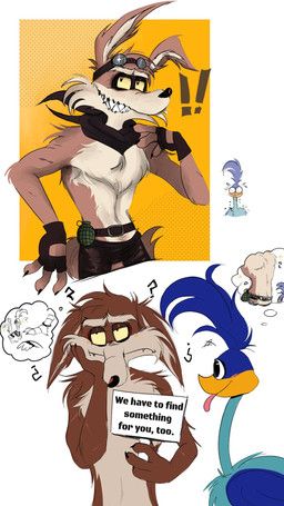 road_runner_(looney_tunes), wile_e._coyote, looney_tunes, mad_max, warner_brothers