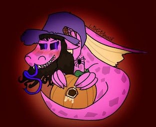 lily_(dragon)_(lilygirlbeast), halloween, mythology, lilygirlbeast, abstract_background
