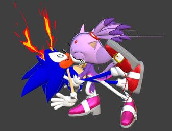 blaze_the_cat, sonic_the_hedgehog, sega, sonic_the_hedgehog_(series), tanooki_(artist)