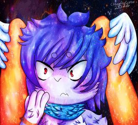 twinkle(changelingcritter), changelingcritter, ambiguous_gender, angel, anthro