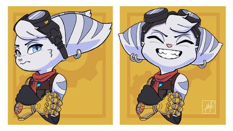 rivet_(ratchet_and_clank), ratchet_and_clank, sony_corporation, sony_interactive_entertainment, aynek_draw