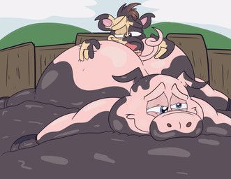 freddy_(barnyard), pig_(barnyard), barnyard_(series), nickelodeon, eternal-ferret