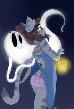 neko-lauren, sanrio, floofflebutt, anthro, assisted_exposure
