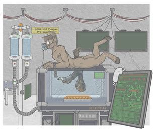 infernal-buck, animal_genitalia, animal_penis, anthro, arthropod