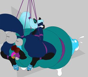 louise_lupine, missy_(artist), anal_beads, bdsm, big_breasts