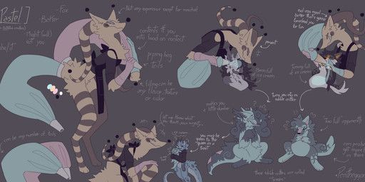 blue_(pantheggon), mythology, pantheggon, 2_tails, 4_arms