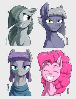 limestone_pie_(mlp), marble_pie_(mlp), maud_pie_(mlp), pinkie_pie_(mlp), friendship_is_magic