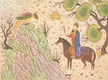 kalila_wa_dimna, unknown_artist, 1460, ambiguous_gender, avian