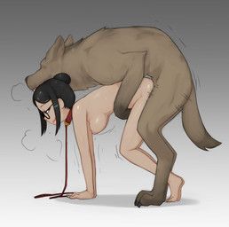 maximumpingas, all_fours, ambiguous_penetration, bestiality, black_hair