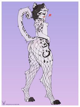 cozymun, anthro, bedroom_eyes, big_butt, black_hair