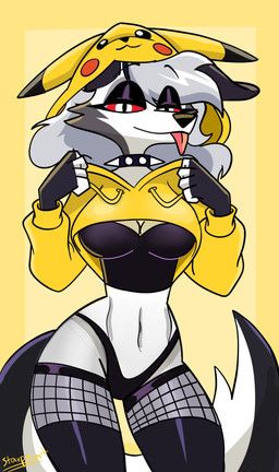 loona_(helluva_boss), hellaverse, helluva_boss, mythology, nintendo
