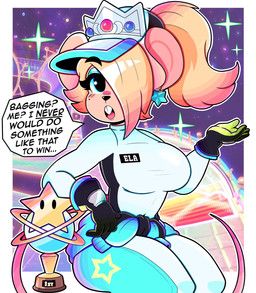 ela_novabay, rosalina_(mario), mario_bros, mario_kart, nintendo