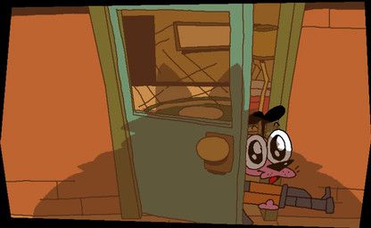 courage_the_cowardly_dog_(character), loona_(helluva_boss), cartoon_network, courage_the_cowardly_dog, hellaverse