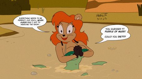 julie_bruin, tiny_toon_adventures, warner_brothers, hefess, anthro