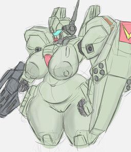 rgm-89_jegan, rgm-89j_jegan_normal_type, gundam, mobile_suit_gundam, mobile_suit_gundam_f91