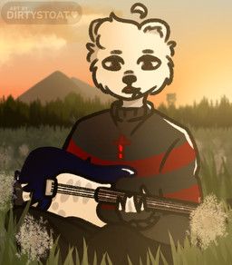 dirtystoat, anthro, bear, black_clothing, black_sweater