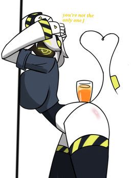 v_(murder_drones), glitch_productions, murder_drones, pace-maker, anthro