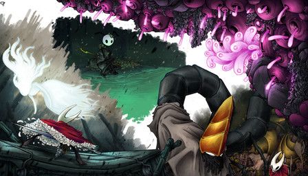 hornet_(hollow_knight), seth_(hollow_knight:_silksong), hollow_knight:_silksong, hollow_knight_(franchise), team_cherry
