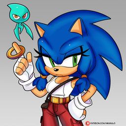 sonic_the_hedgehog, sega, sonic_the_hedgehog_(series), nikkikaji, alien