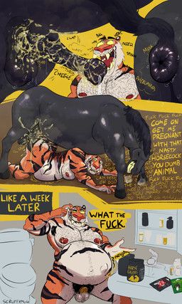 rosco_(scruffymusk), locktober, scruffymusk, scruffymuskdeluxe, abdominal_bulge