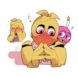 chica_(fnaf), cupcake_(fnaf), withered_chica_(fnaf), five_nights_at_freddy's, five_nights_at_freddy's_2