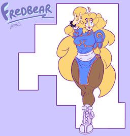 chun-li, fredbear_(fnaf), fredbear_(lesangd_tw), capcom, five_nights_at_freddy's