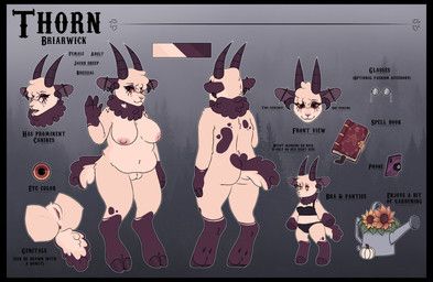 thorn_briarwick, thornthesheep, anthro, anus, artiodactyl