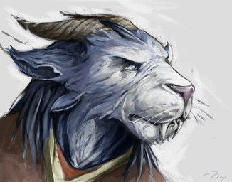 zeelis_dreadwind, guild_wars, deriaz, 2_horns, ambiguous_anthro