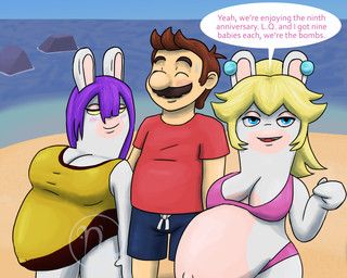 lava_queen, mario, rabbid_peach, mario_bros, mario_plus_rabbids_kingdom_battle