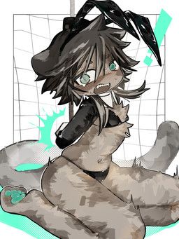 nig2ru, anthro, blush, blush_lines, chest_tuft