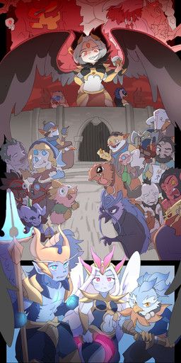 bakeet_(dota), beatrix_snapfire_(dota), bradwarden_the_centaur_warrunner, dragonus_the_skywrath_mage, gondar_the_bounty_hunter