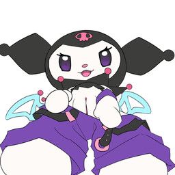 kuromi, onegai_my_melody, sanrio, godforgiveme4, anthro