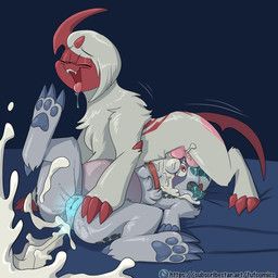 artemis_the_absol, lorraine_(absol), nintendo, pokemon, fuf