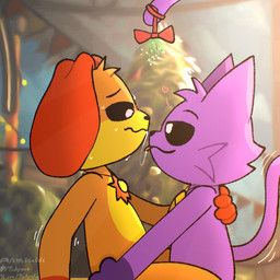 catnap_(poppy_playtime), dogday_(poppy_playtime), mob_entertainment, poppy_playtime, smiling_critters