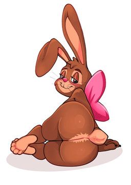 cadbury_bunny, cadbury, bensagaz, anthro, big_butt