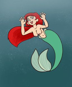ariel_(disney), disney, the_little_mermaid_(1989), spacechoochoo, 5_fingers