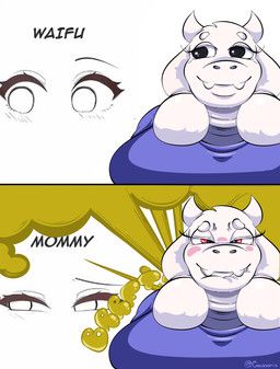 toriel, deltarune, undertale_(series), manaria_opossum, anthro