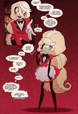 charlie_morningstar, niffty_(hazbin_hotel), hazbin_hotel, hellaverse, wrenzephyr2