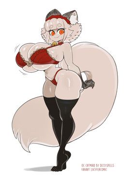 catmaid_(cibastion), lucyfercomic, anthro, bell, big_breasts