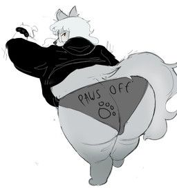 mopi_wolpe_(wisgoat), wisgoat, anthro, arm_support, big_butt