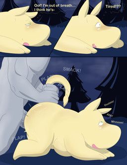 moominmamma, the_moomins, tulipfox21, anthro, athletic