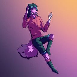 trycia_lotus, anthro, boots, bottomwear, canid